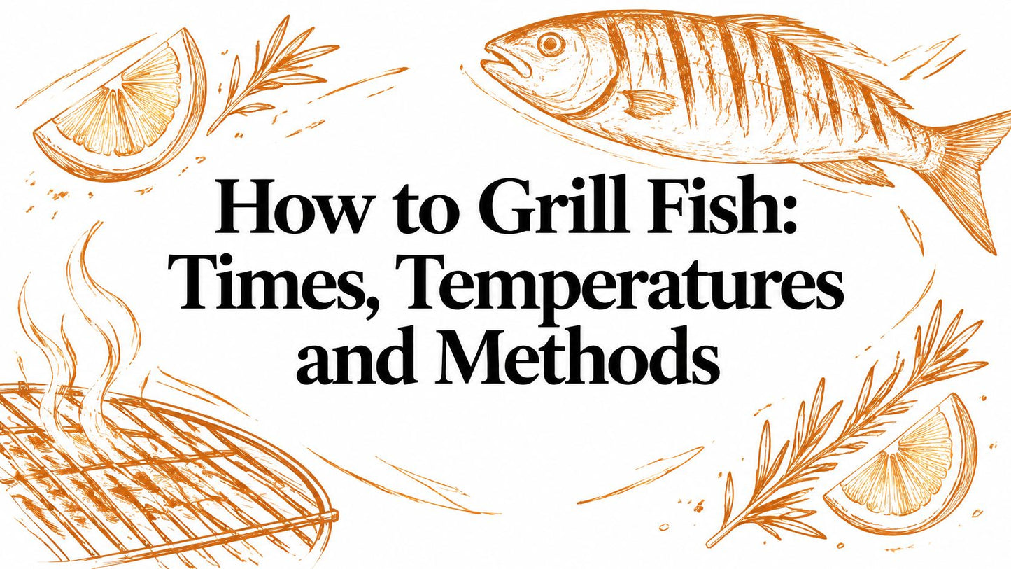 How to Grill Fish: Times, Temperatures and Methods