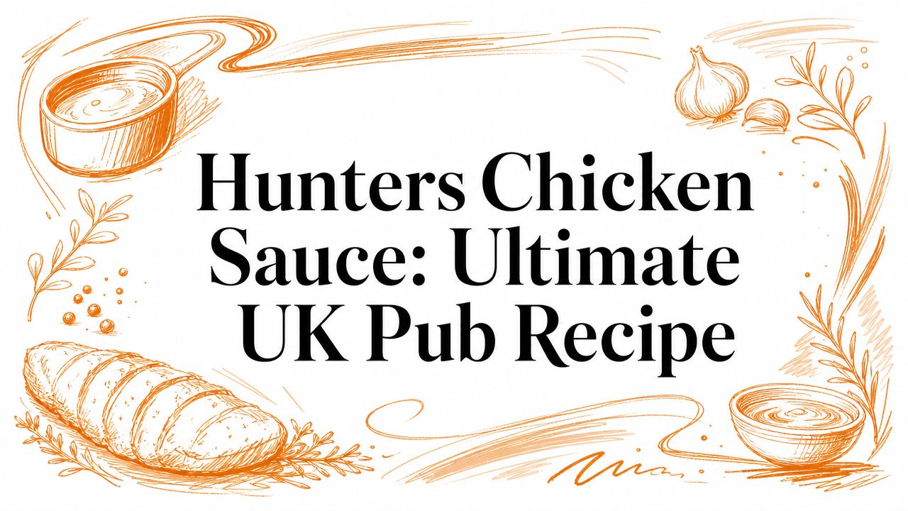 Hunters Chicken Sauce: Ultimate UK Pub Recipe