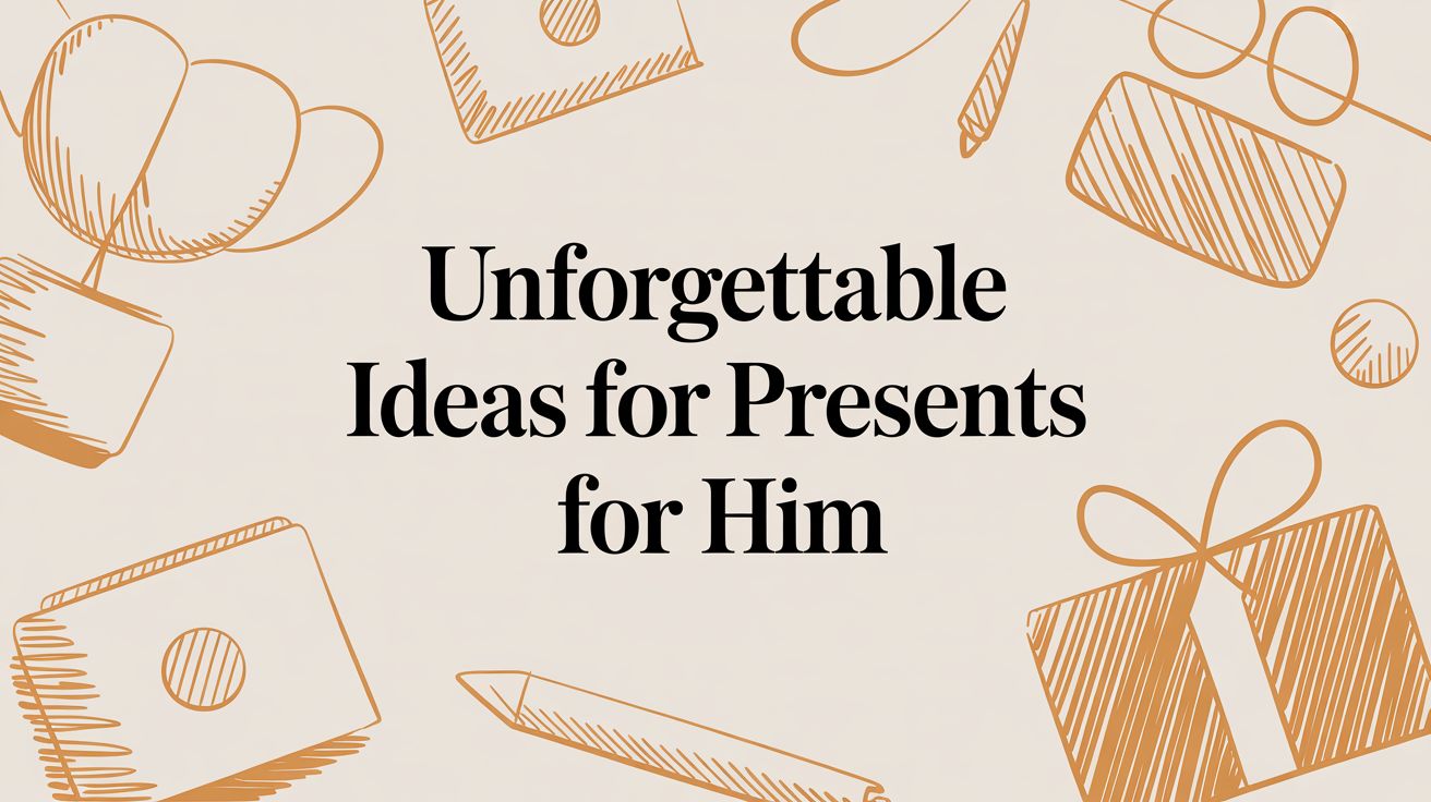 Unforgettable Ideas for Presents for Him