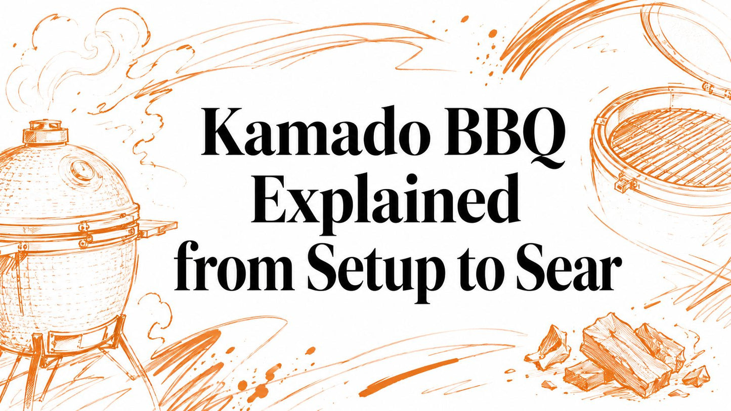 Kamado BBQ Explained from Setup to Sear