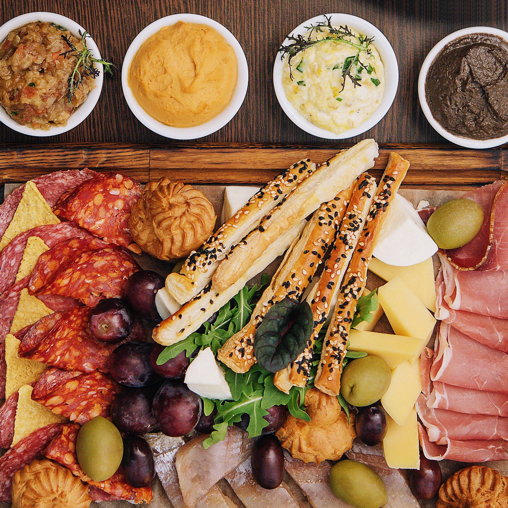Festive Grazing Boards with a Rebel Twist
