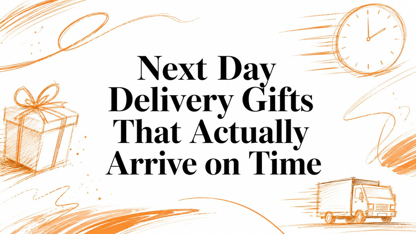 Next Day Delivery Gifts That Actually Arrive on Time