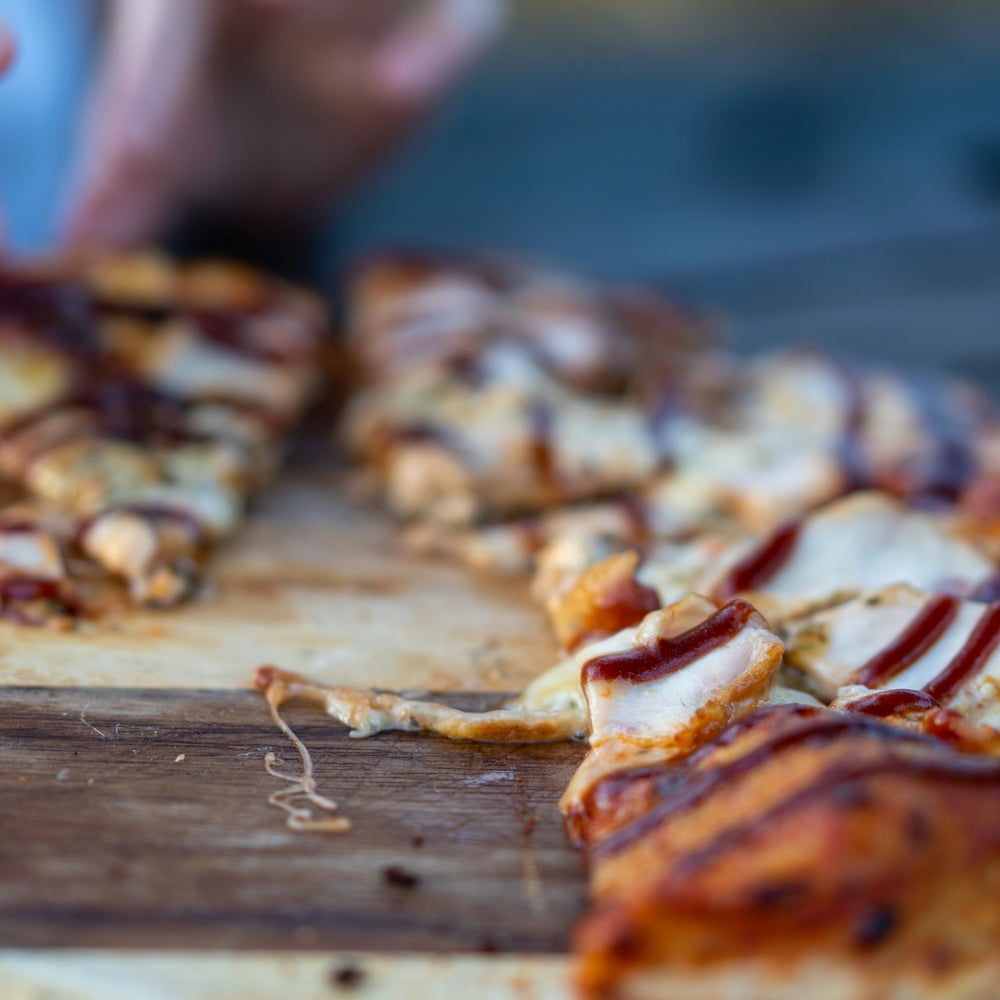 BBQ Chicken Pizza with Smokey Rebel Rubs
