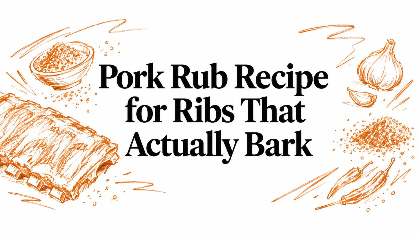 Pork Rub Recipe for Ribs That Actually Bark