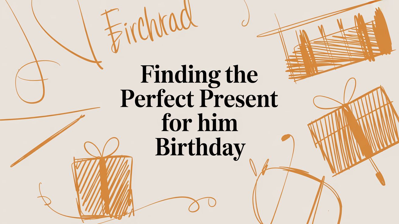 Finding the Perfect Present for Him Birthday