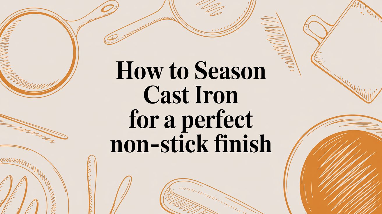 How to Season Cast Iron for a Perfect Non-Stick Finish