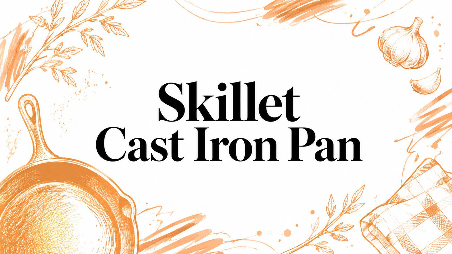 Skillet Cast Iron Pan