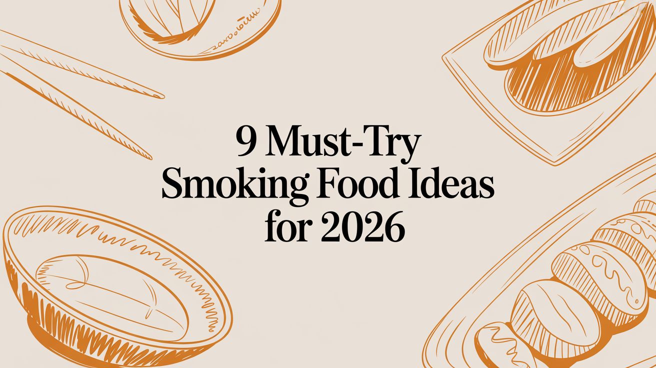 9 Must-Try Smoking Food Ideas for 2026