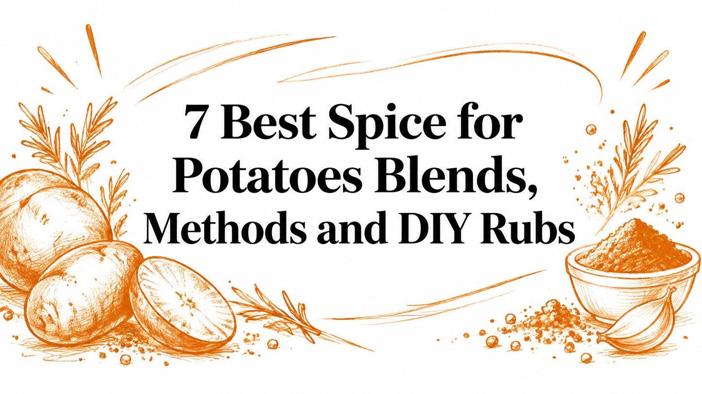 7 Best Spice for Potatoes Blends, Methods and DIY Rubs