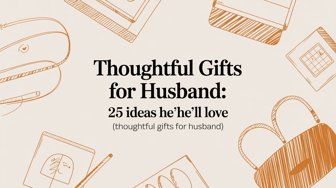 Thoughtful gifts for husband: 25 ideas he'll love