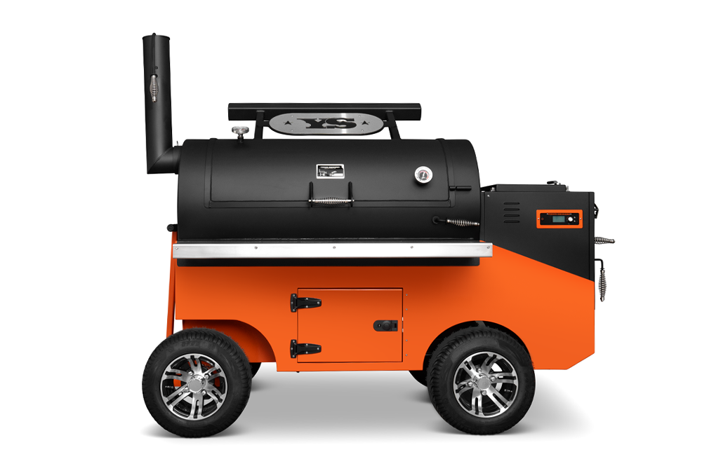 Yoder Smokers Cimarron Pellet Smoker – Competition Cart