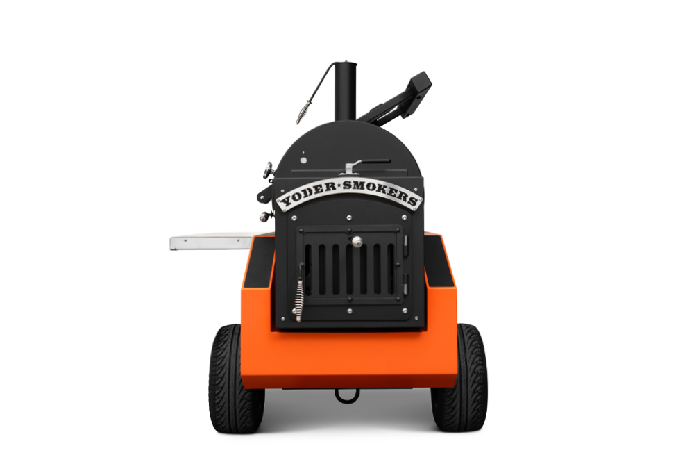 
                  
                    Yoder Smokers Cimarron Pellet Smoker – Competition Cart
                  
                