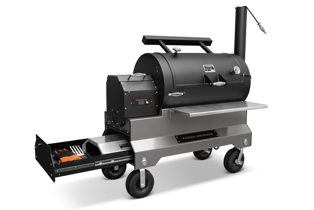 
                  
                    Yoder Smokers YS1500s Pellet Grill with Storage Drawer
                  
                