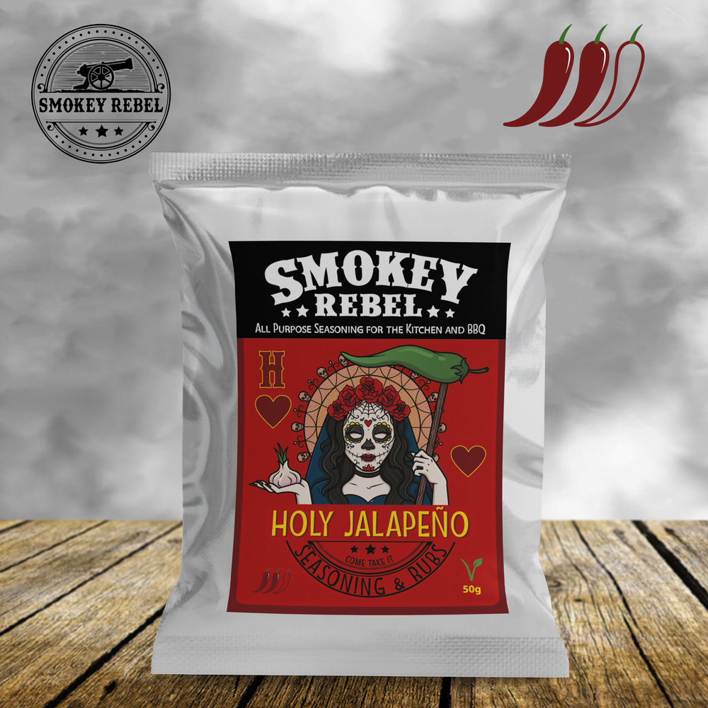 
                  
                    Smokey Rebel Holy Jalapeno Rub Packet (50g)
                  
                