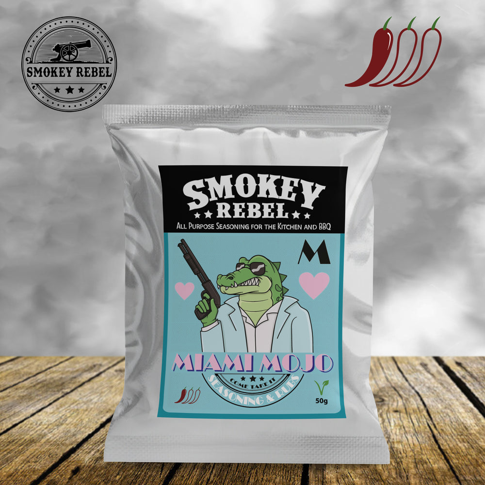 
                  
                    Smokey Rebel Miami Mojo Rub Packet (50g)
                  
                