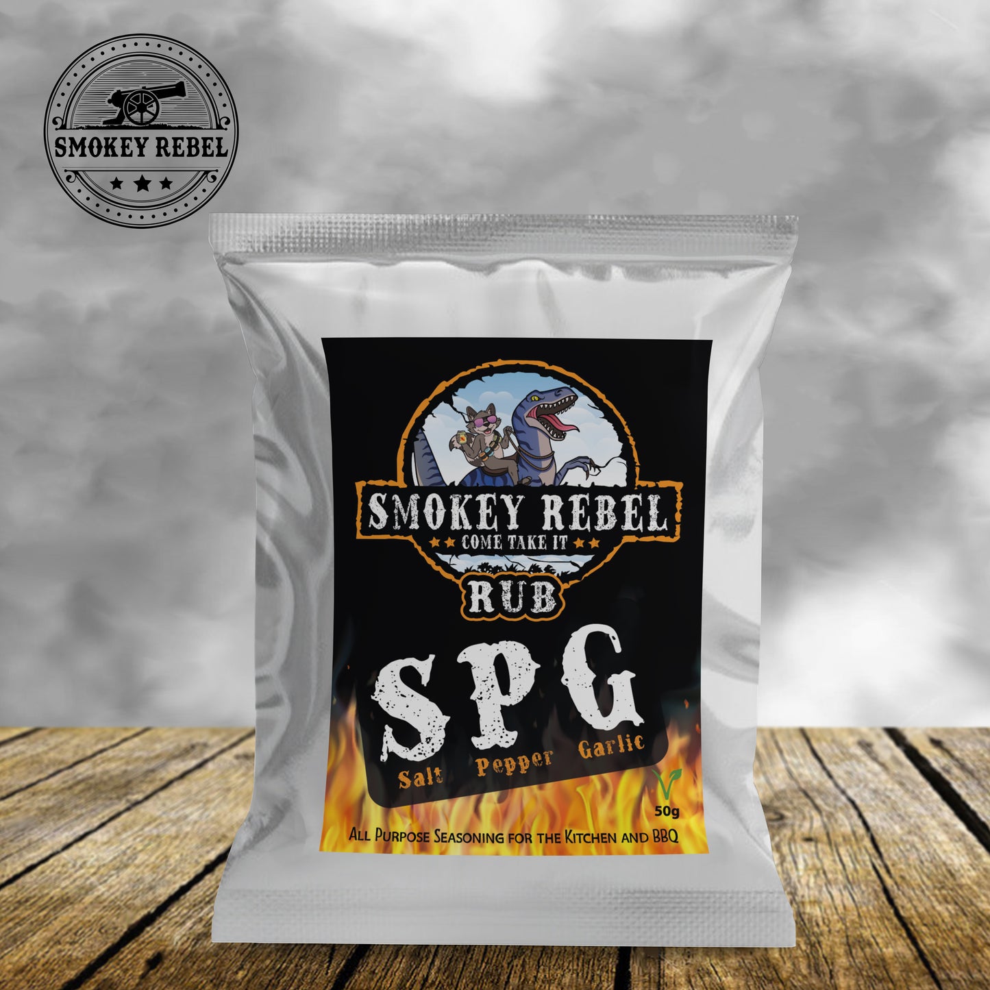
                  
                    Smokey Rebel SPG Rub Packet (50g)
                  
                