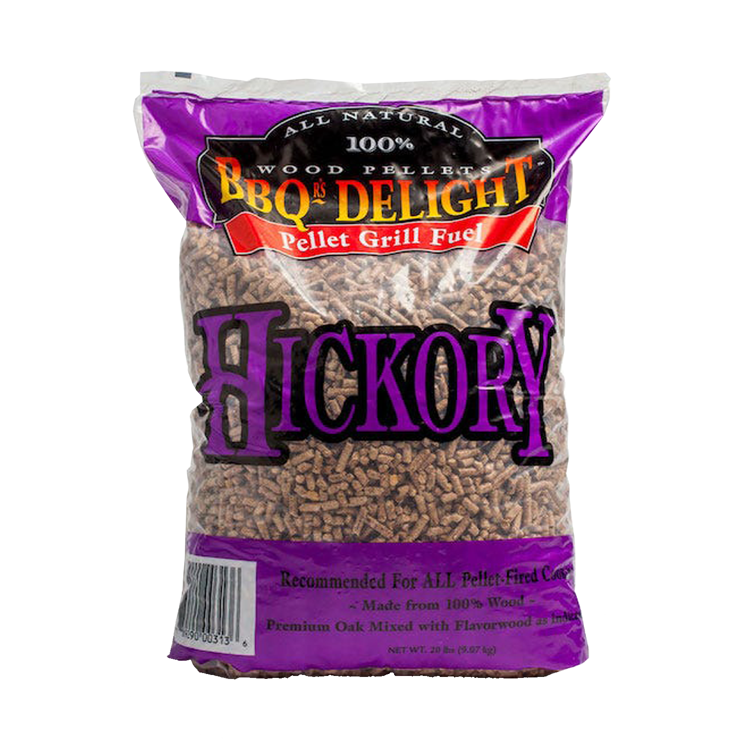 BBQrs Delight Pellets - 9kg Hickory