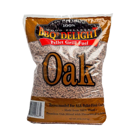 BBQrs Delight Pellets - 9kg Oak