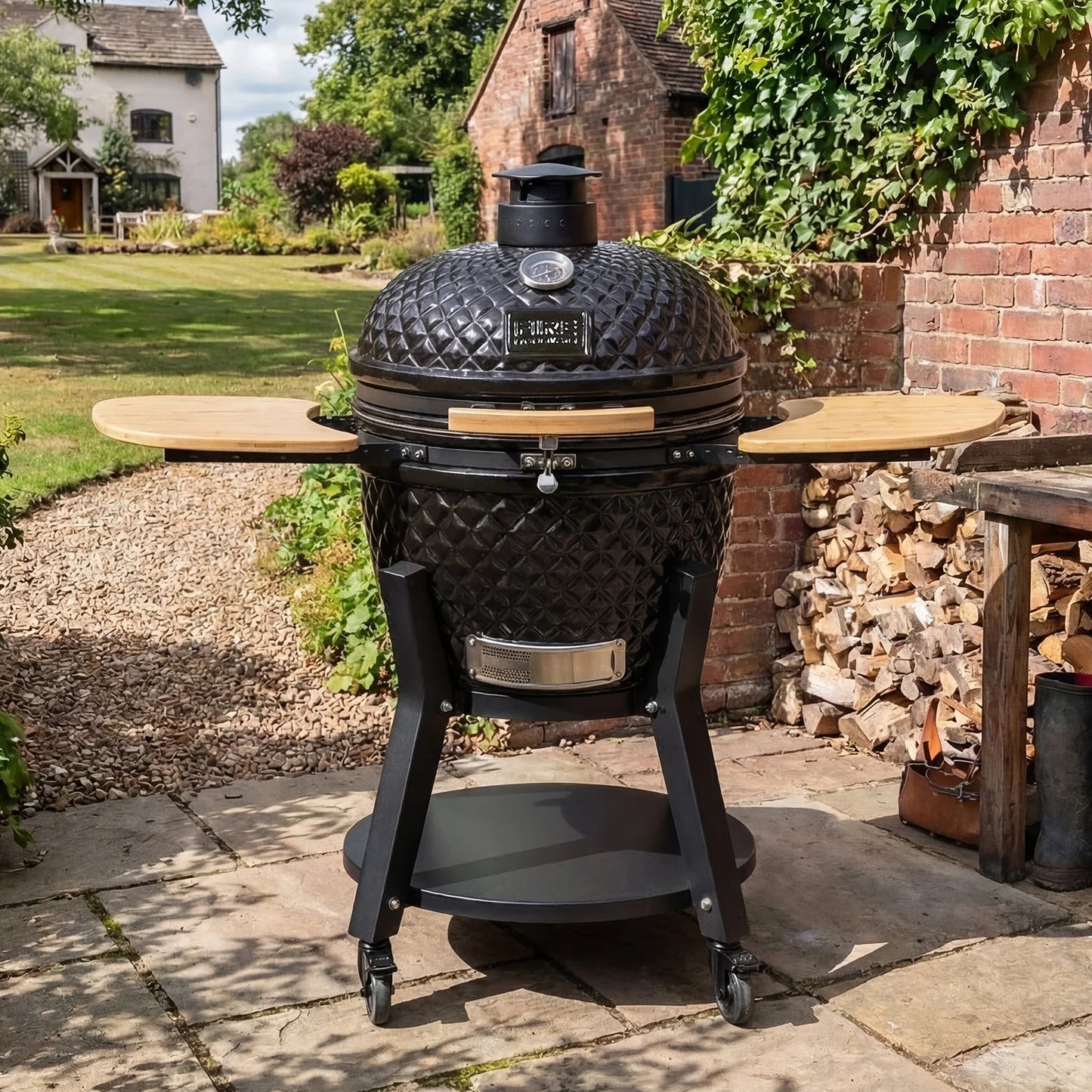 
                  
                    Fire Mountain Fuji 24" Ceramic Kamado BBQ Grill
                  
                