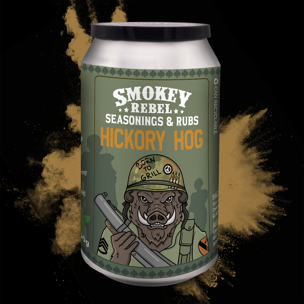 Hickory Hog Pork Rub - 180g Classic Can