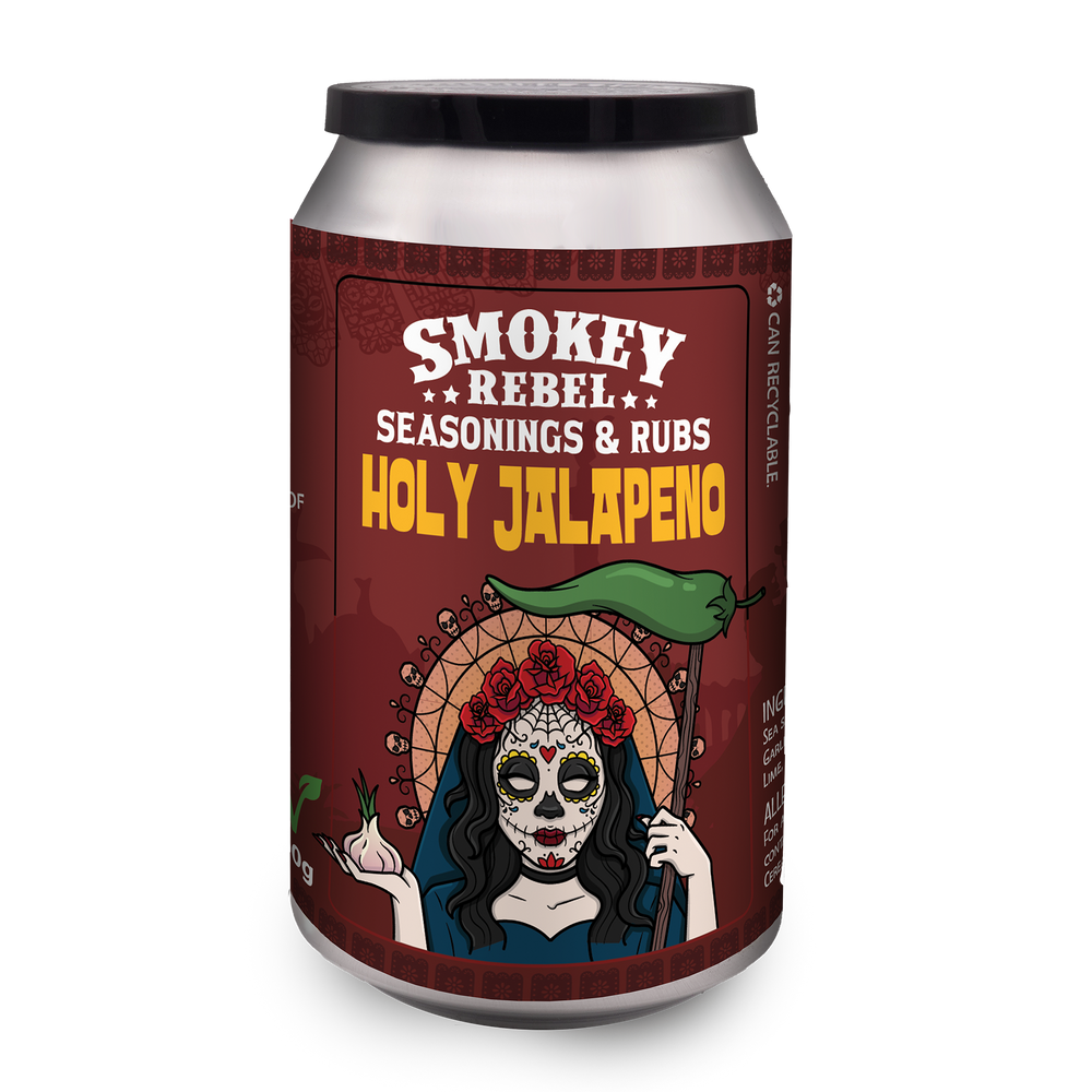 Holy Jalapeño seasoning can
