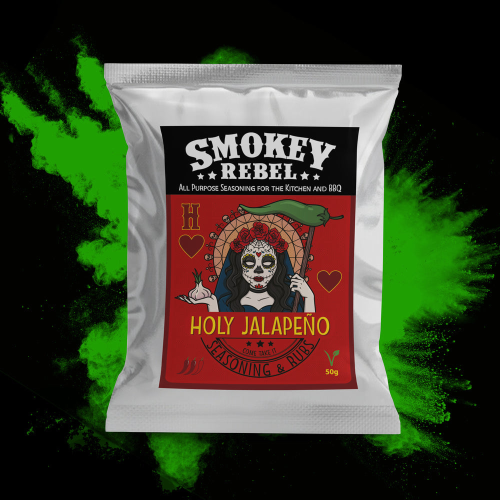 Smokey Rebel Holy Jalapeno Rub Packet (50g)