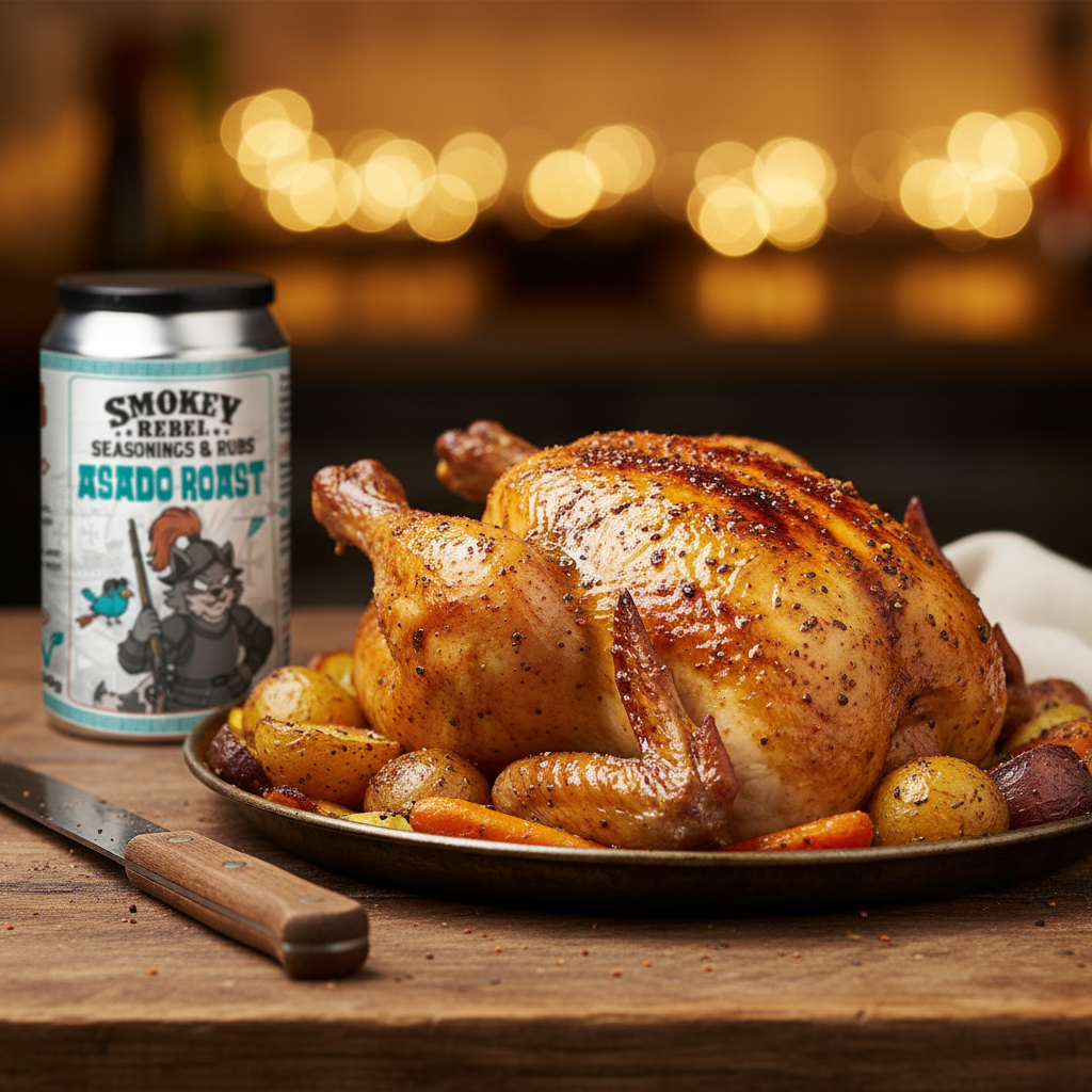 Asado Roast Rub | Fire & Roast Seasoning | Smokey Rebel