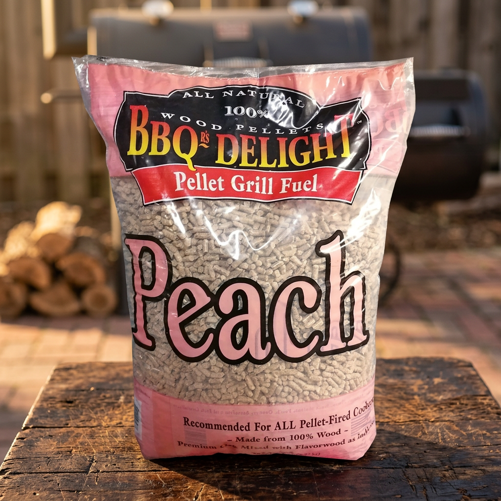 
                  
                    Peach Smoker Pellets by BBQrs Delight - 9kg
                  
                