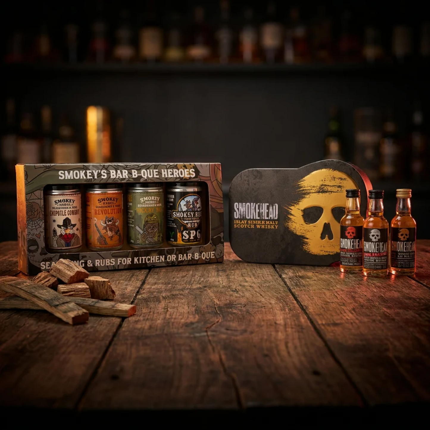 
                  
                    BBQ Heroes x Smokehead Experience Set
                  
                
