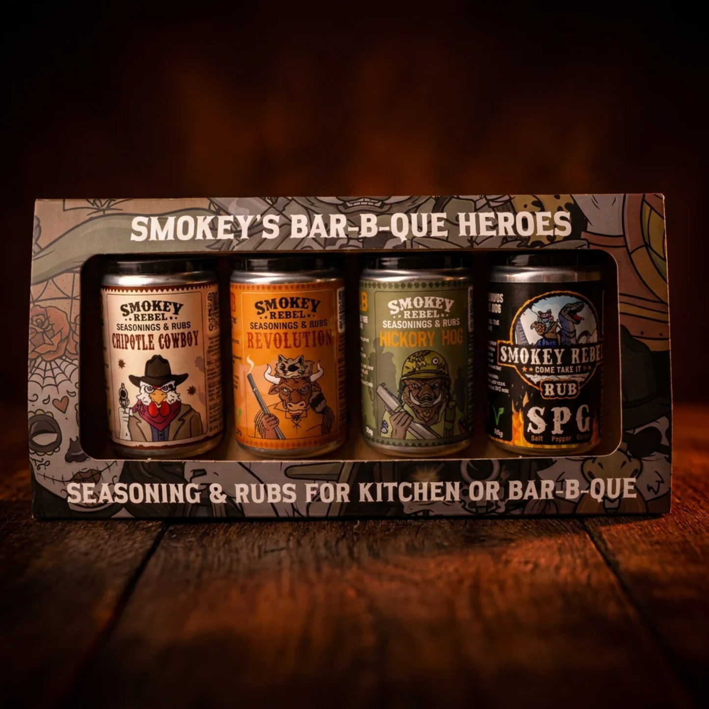 
                  
                    BBQ Heroes x Smokehead Experience Set
                  
                