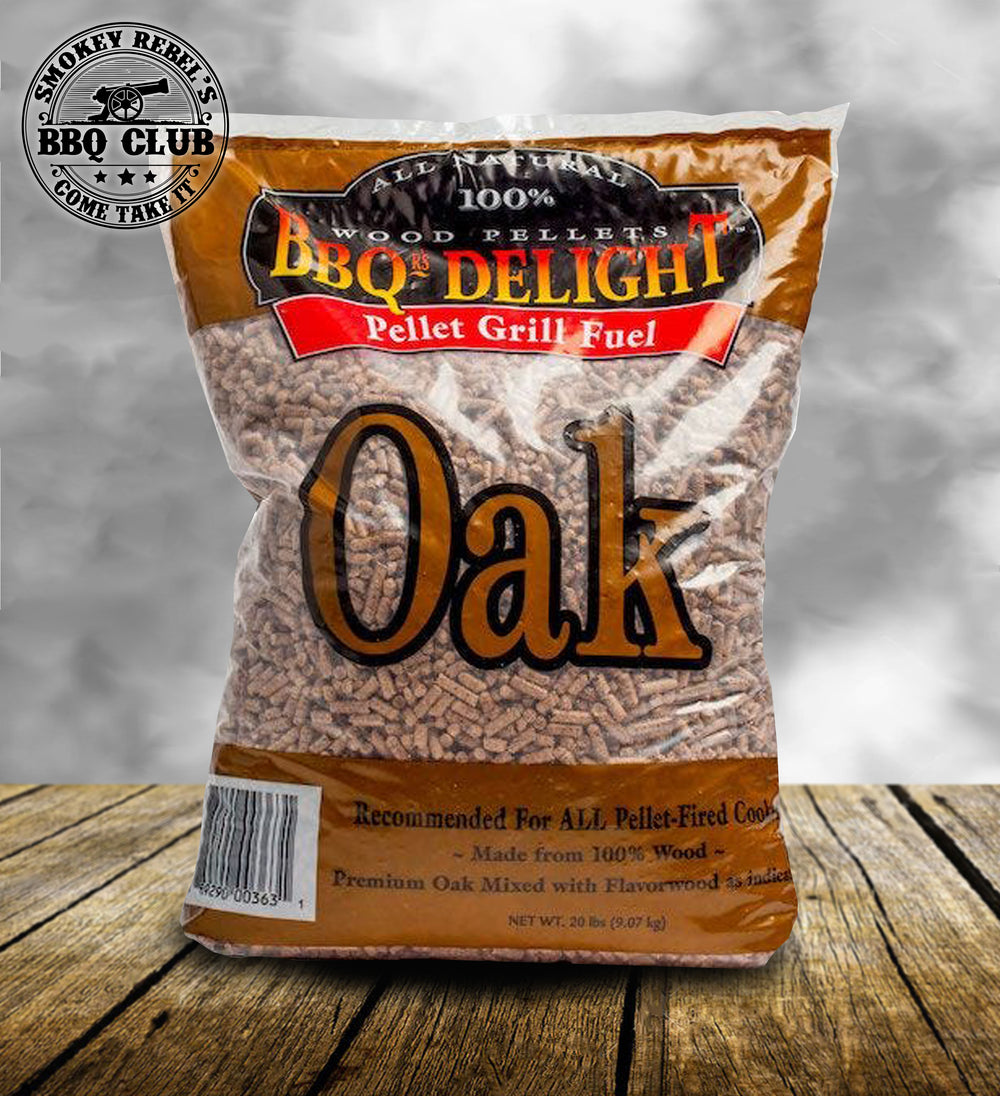 BBQrs Delight Pellets - 9kg Oak