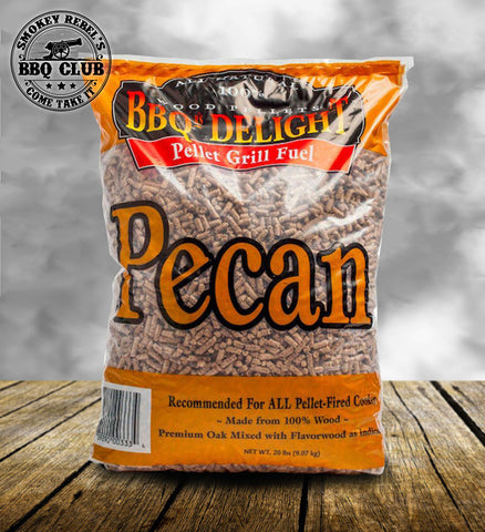 BBQrs Delight Pellets - 9kg Pecan