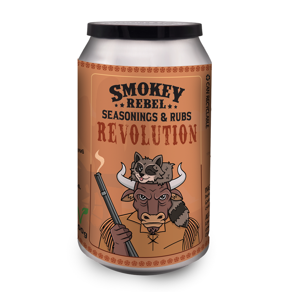 Revolution Beef Rub can