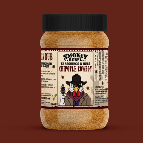 Chipotle Cowboy – Smoky Chicken Seasoning (Maxi Tub)