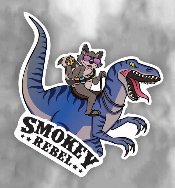 Smokey Rebel SPG Sticker 10.2cm × 12.7cm