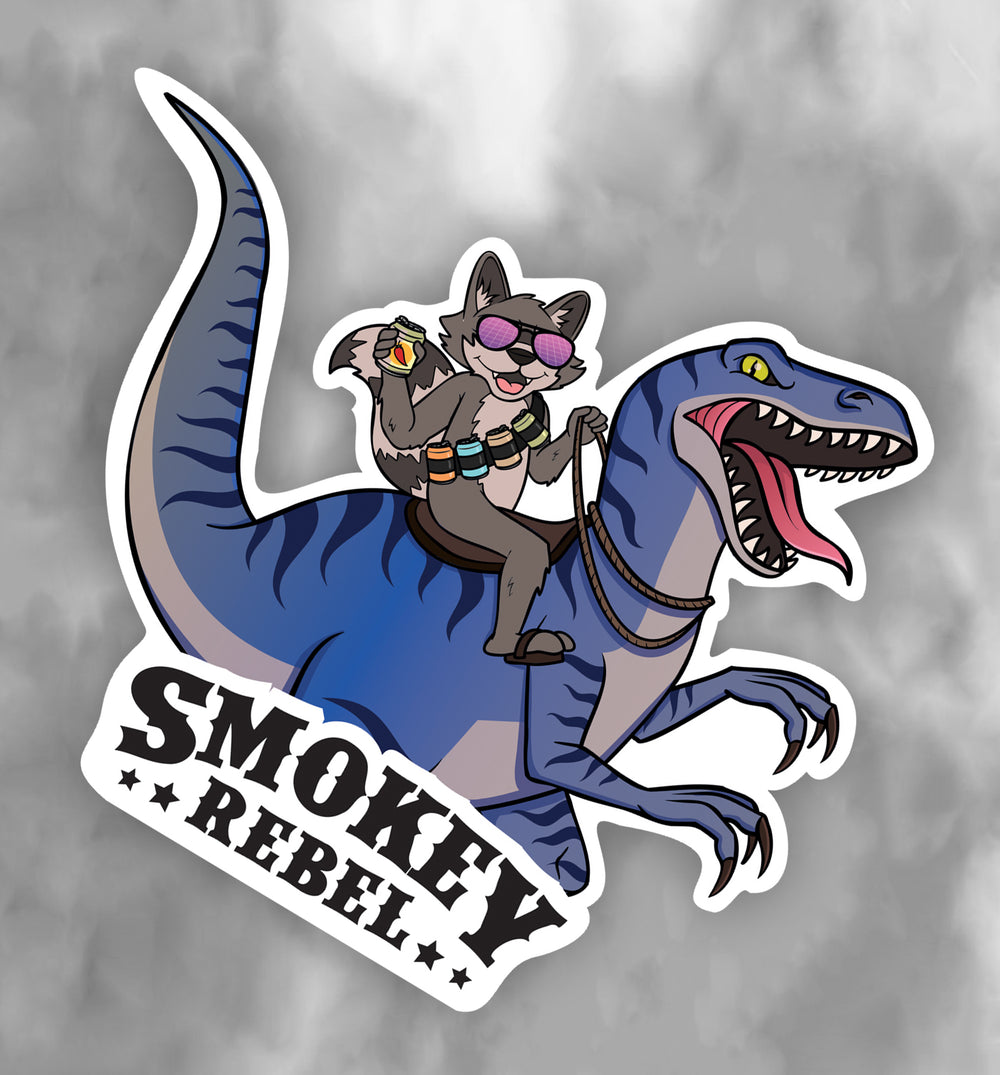 Smokey Rebel SPG Sticker 10.2cm × 12.7cm