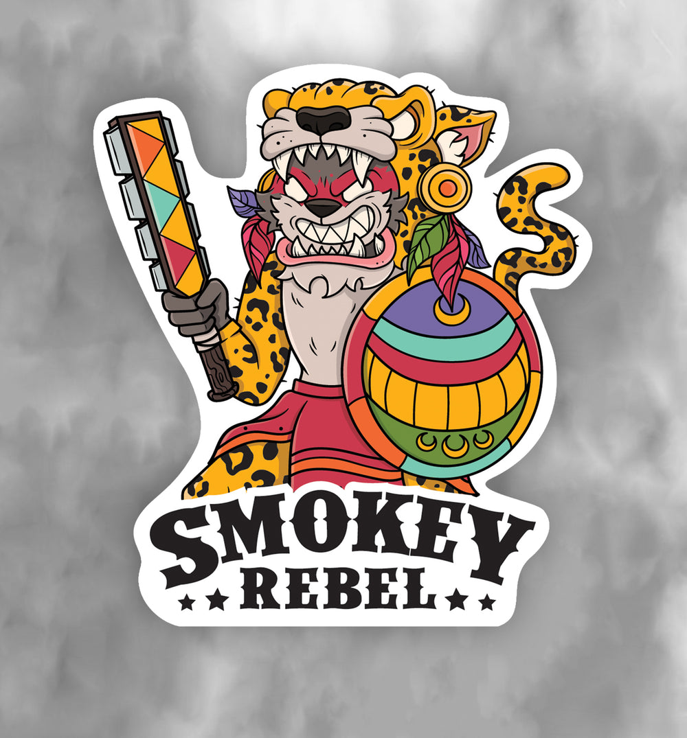 Smokey Rebel Al Pastor Sticker 8.5cm × 9.5cm