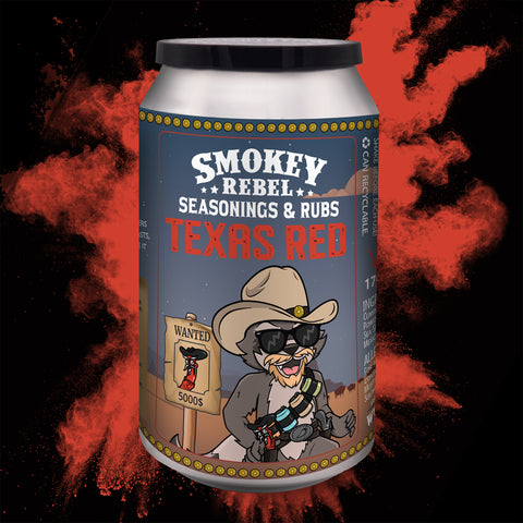 Texas Red Chilli Mix Rub - 170g Classic Can