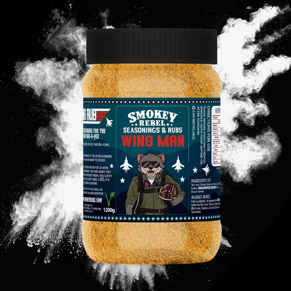 Smokey Rebel Wing Seasoning Rub (1200g)